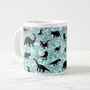 Grande Tasse silhouette requin requin pente de baleine Éperche