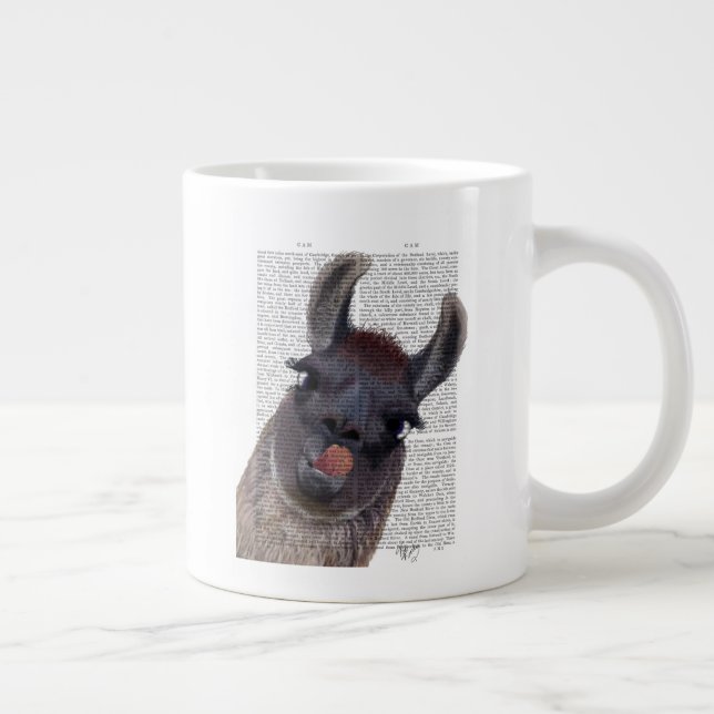 Grande Tasse Silly Llama (Droite)