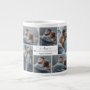 Grande Tasse Simple Elegant Love valentine's day couple photo