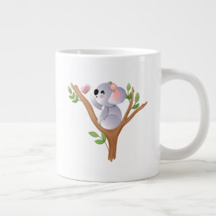 Grande Tasse Simple Minimaliste Quotidien