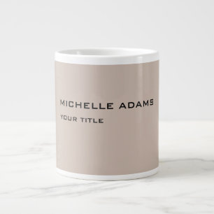 Grande Tasse Simple Professionnel Moderne