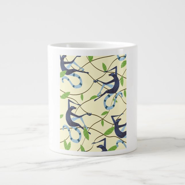 Grande Tasse Singes Vintage (Devant)
