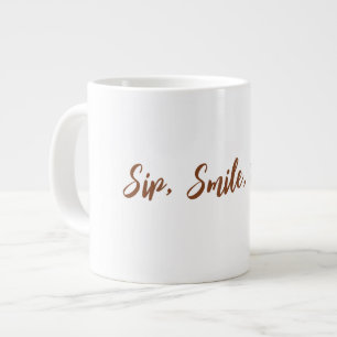 Grande Tasse Sip, Smile, Répéter
