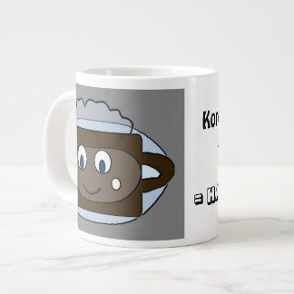 Grande Tasse Siroter un café en regardant les Dramas coréennes