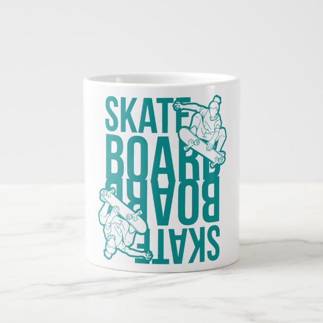 Grande Tasse skateboard  (Devant)