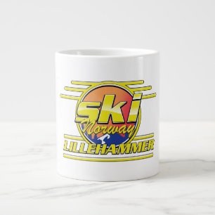 Grande Tasse Ski Norvège Lillehammer ambiance 80s
