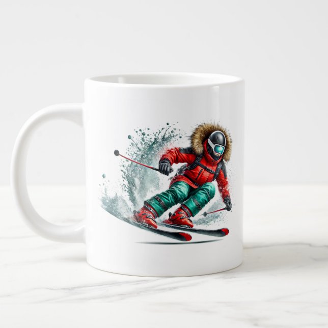 Grande Tasse Skieur Jumbo  (Gauche)