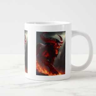 Grande Tasse Skinner rouge Helen