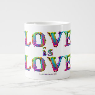 Grande Tasse SlipperyJoe amour est l'amour goutte à goutte de f