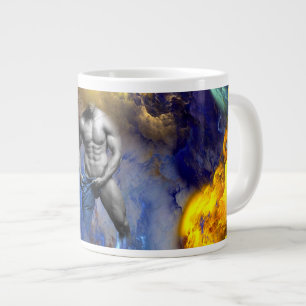Grande Tasse SlipperyJoe's musculaire physique chemise vapeur