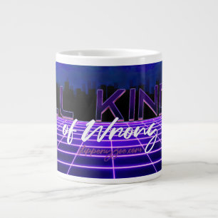 Grande Tasse SlipperyJoe's toutes sortes tort bold 3D texte ret