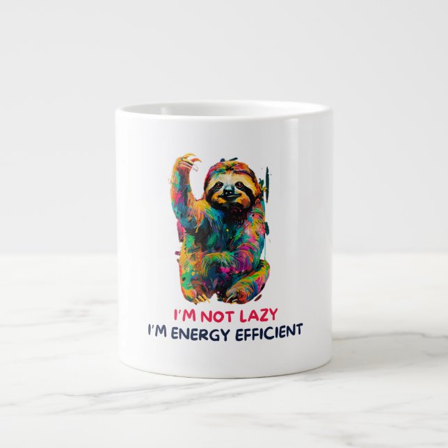 Grande Tasse Sloth (Devant)