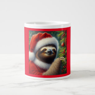 Grande Tasse Sloth Santa Claus