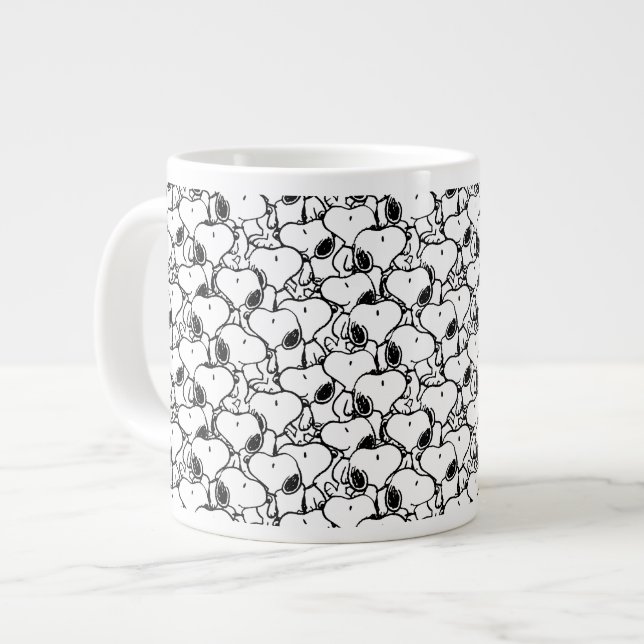 Grande Tasse Snoopy Classic Comics Motif (Devant gauche)