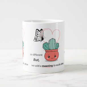 Grande Tasse So Different, Parfait Ensemble - mignon couple d'a