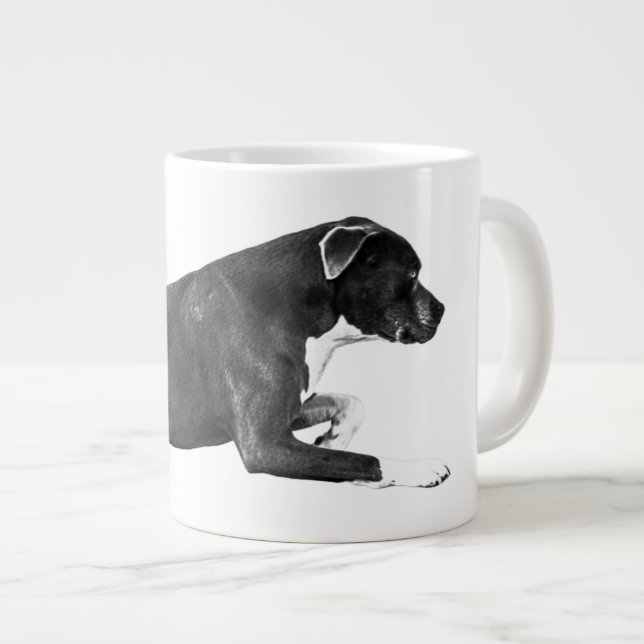 Grande Tasse Soirée de récolte Ami loyal (Devant droit)