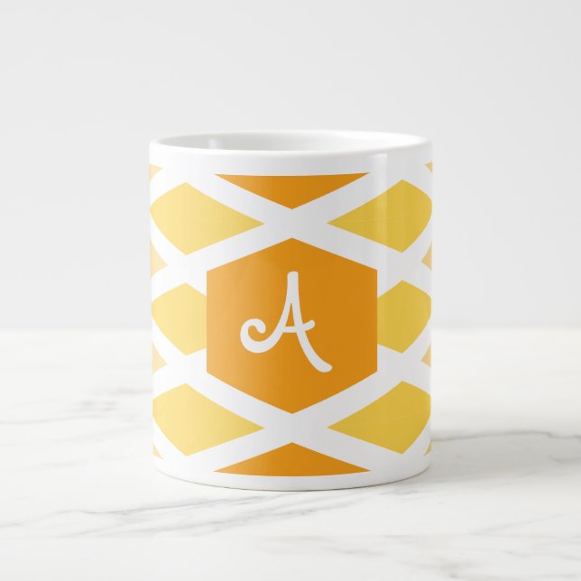 Grande Tasse Soleil Diamond Ombre Monogramme (Devant)