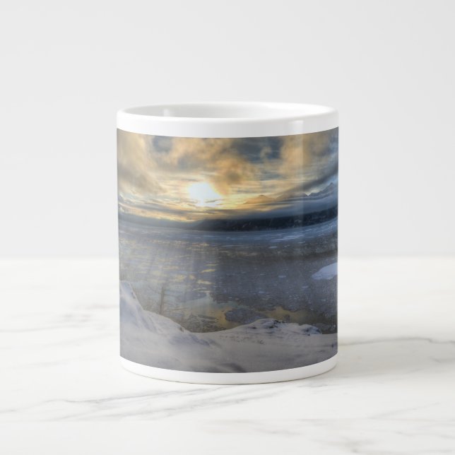 Grande Tasse Solstice d'hiver Turnagain Arme (Devant)