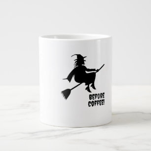 Grande Tasse Sorcière Mignonne Graphique Avant Café Halloween E