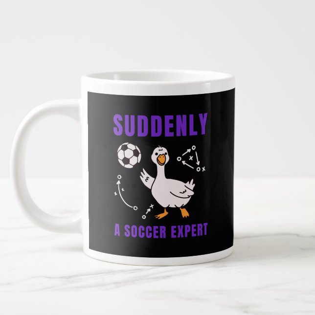 Grande Tasse Soudain un expert de football (Gauche)
