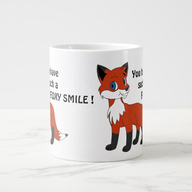 GRANDE TASSE SOURIRE FOXY ! (Devant)