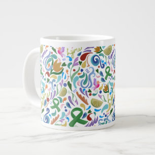 Grande Tasse Soutien pour la sensibilisation aux dons de la mal