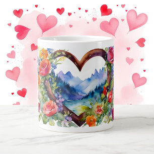 Grande Tasse Souvenirs doux Heureuses Saintes-Valentin du premi