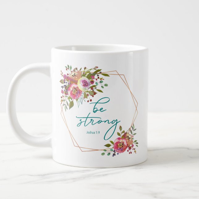 Grande Tasse Soyez Fort (Gauche)