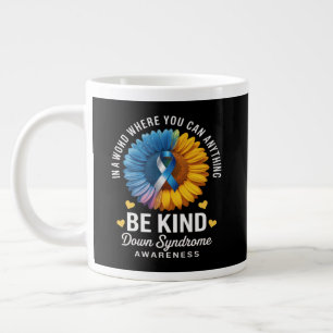Grande Tasse Soyez Gentil Syndrome de Down Sensibilisation