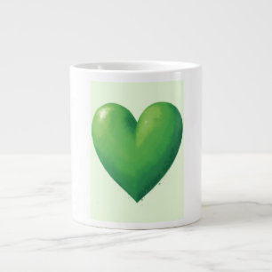 Grande Tasse Spécialité Mug, Élégant Love Symbole Tea Cup Parfa