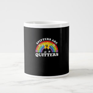 Grande Tasse Spitters Sont Des Quitters Inappropriés Edgy Adult