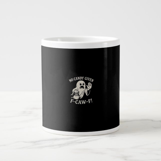 Grande Tasse Spooky No Given F-Caw-F Graphic (Devant)