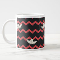 SS Georgie Boat Chevron Motif