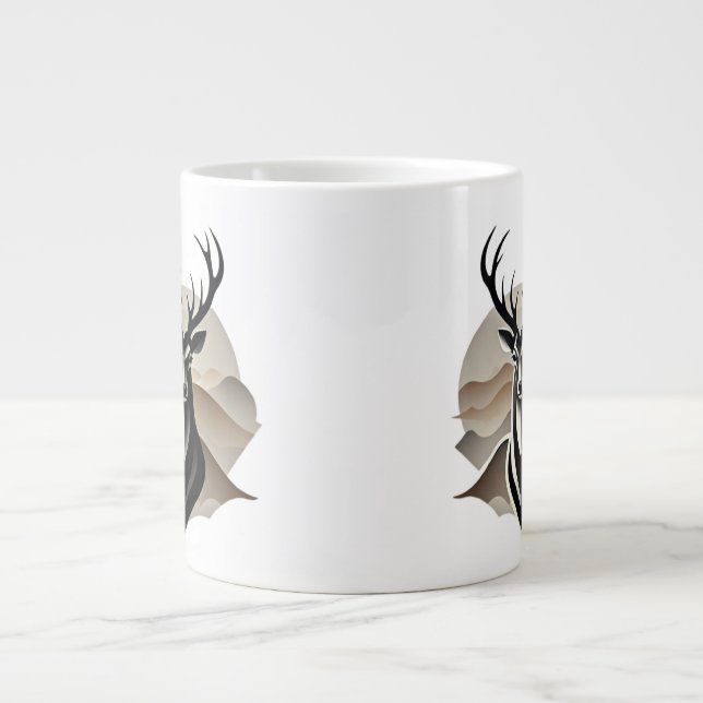 Grande Tasse Stag Majestic - Esprit sauvage (Devant)