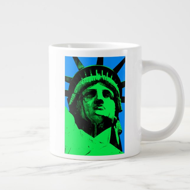 Grande Tasse Statue de l'art populaire de la liberté (Droite)