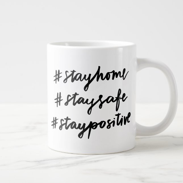Grande Tasse #stayhome #staysafe #staypositif (Droite)