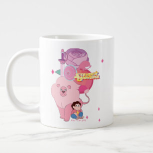 Grande Tasse Steven Universe   Héritage du quartz Rose