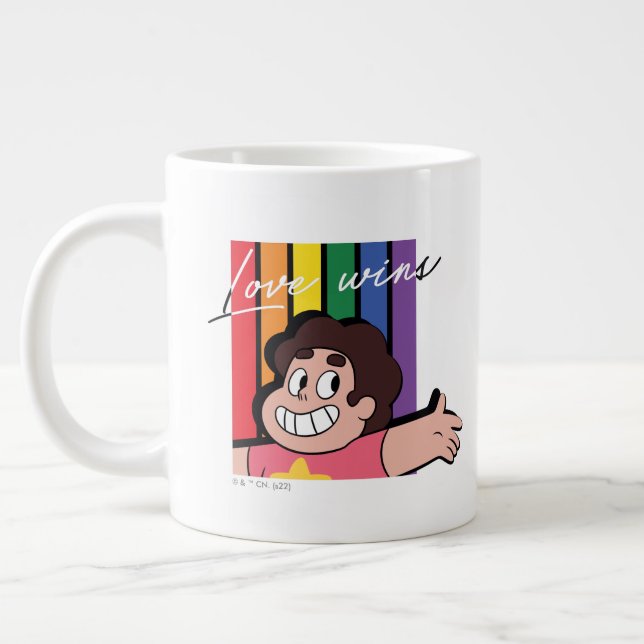 Grande Tasse Steven Universe - L'amour gagne (Gauche)