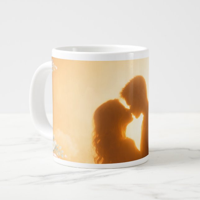 Grande Tasse Sticker (Devant gauche)