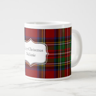 Grande Tasse Stuart Plaid Tartan Christmas