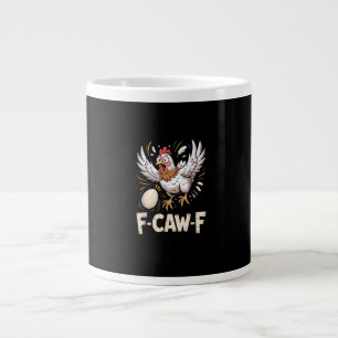 Grande Tasse Style créatif et décontracté Funny F Caw F Hen