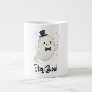 Grande Tasse Suave dessin animé Hey Boo fantôme Halloween