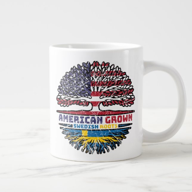 Grande Tasse Suède Suède États-Unis Amérique États-Unis Arbre (Droite)