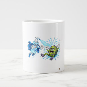 Grande Tasse Super désinfectant contre monstre de germes