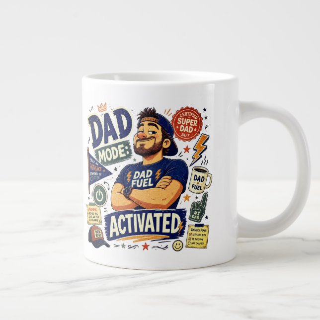 Grande Tasse Super Papa  (Droite)