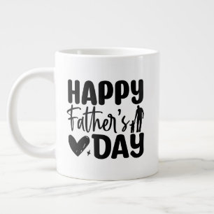 Grande Tasse Super Papa Fête des Pères Géant