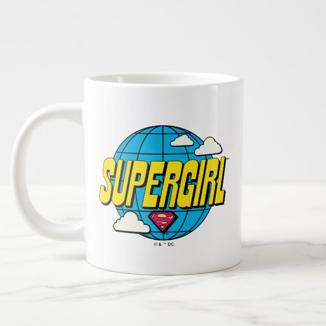 Grande Tasse Supergirl Graphique Pop Global (Gauche)