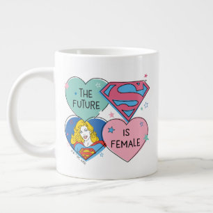Grande Tasse Supergirl "L'avenir est féminin"