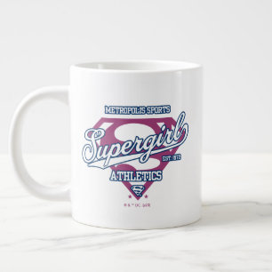 Grande Tasse Supergirl Metropolis Sports Athlétisme Graphique