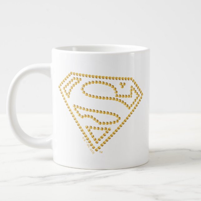 Grande Tasse Supergirl Studded S-Shield (Gauche)